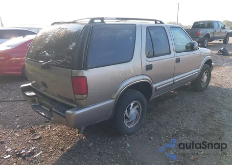 2000 Chevrolet Blazer Lt из США, поврежденный, VIN 1GNDT13W2Y2282227
